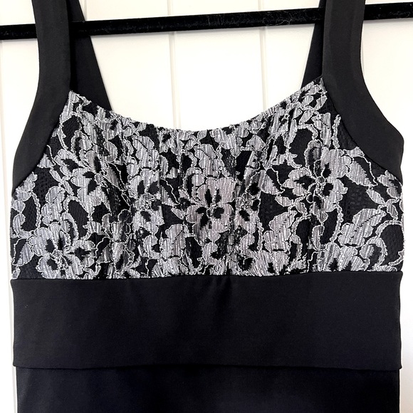 EnFocus Studio sleeveless black cocktail dress size 6 - Picture 3 of 4